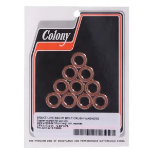 10MM BRAKE SEAL WASHER - 04-13 VARIOUS XL; 08-12(NU) XR1200