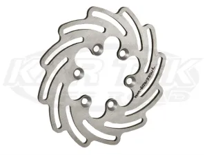 8-1/2" Wave Steel Rotors 6 x 3-1/2" Bolt, .21" W, Left