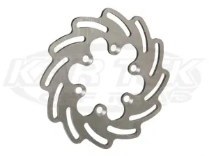 8" Wave Steel Rotors 6 x 3-1/2" Bolt, .21" W, Left