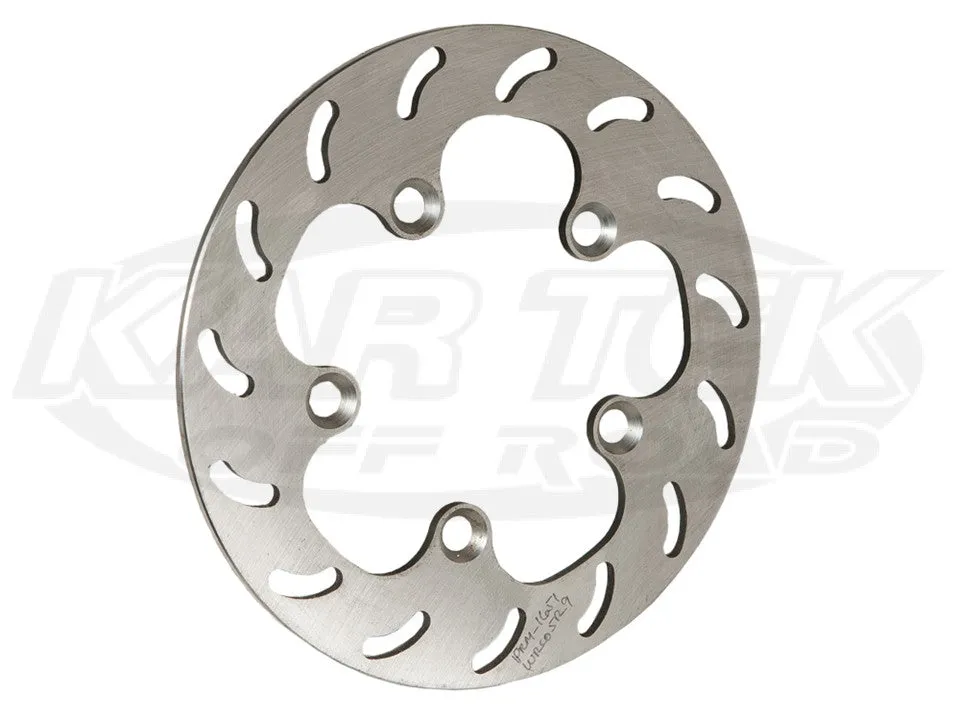 9" Slotted Steel Rotors 5 x 4-1/2" Bolt, .21" W, Left