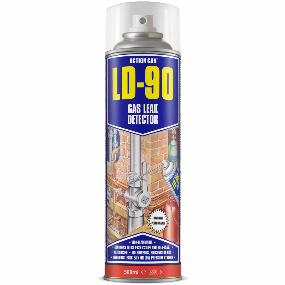ACTION CAN LD-90 GAS LEAK DETECTOR 500ML CAN33173