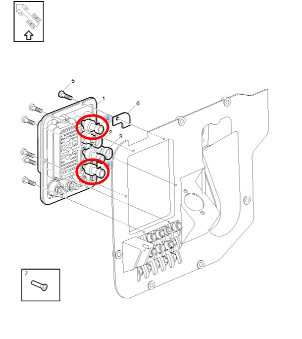 Air Pressure Sensor | Volvo VNL | Volvo 22443498 / 20824479 | FleetRun FR-BRKE637