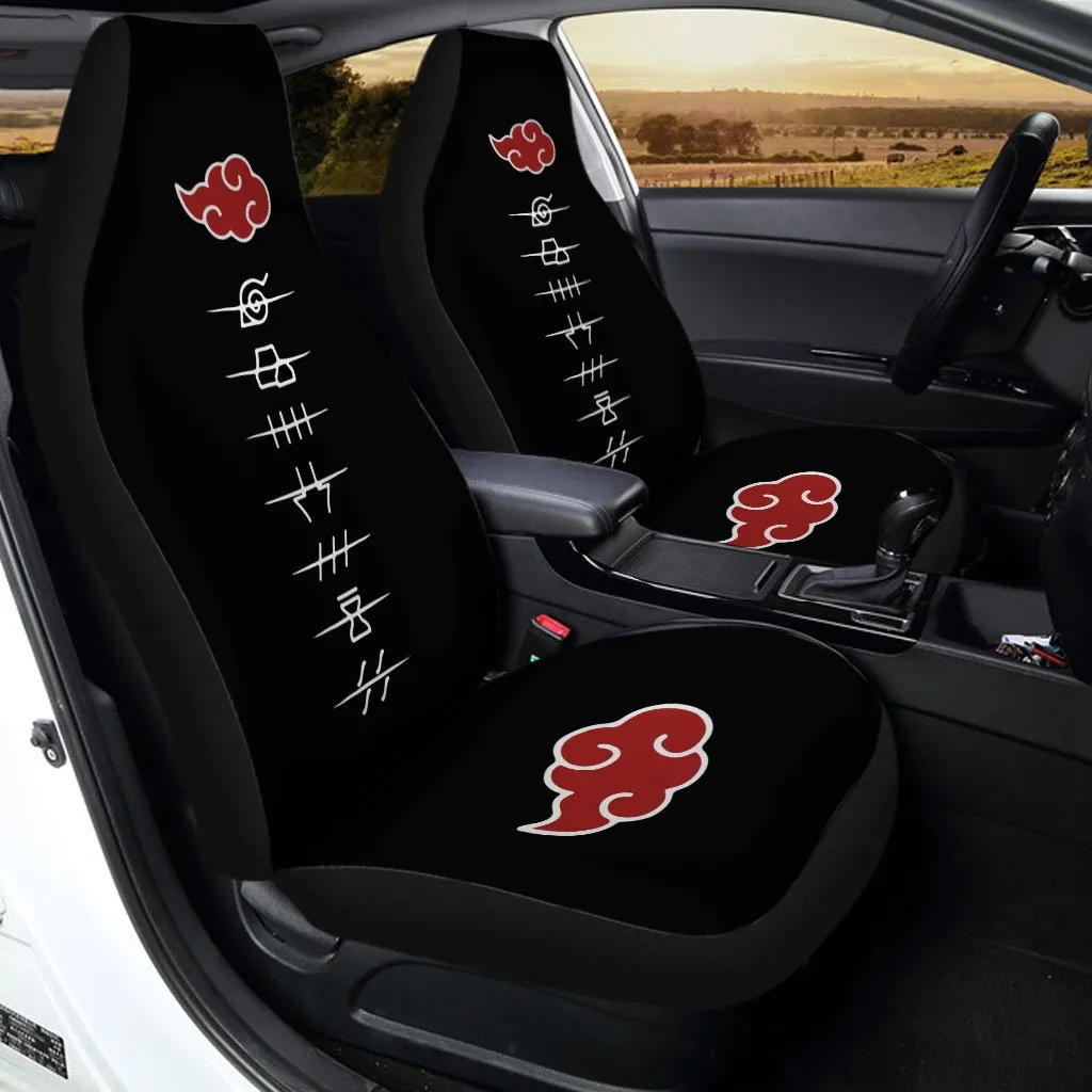 Akatsuki Village Car Seat Covers Custom Anime Car Accessories