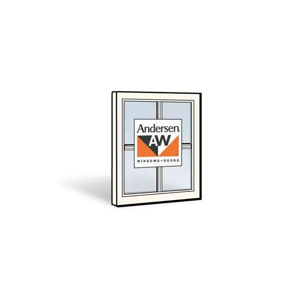 Andersen 18310 Upper Sash with White Exterior and Natural Pine Interior with Low-E4 Finelight Glass