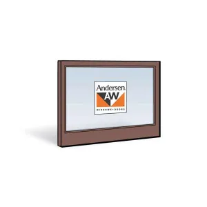 Andersen 38310 Lower Sash with Terratone Exterior and Natural Pine Interior with Low-E4 Glass