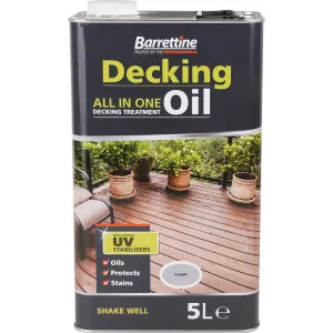 Barrettine Decking Oil All-In-One Treatment
