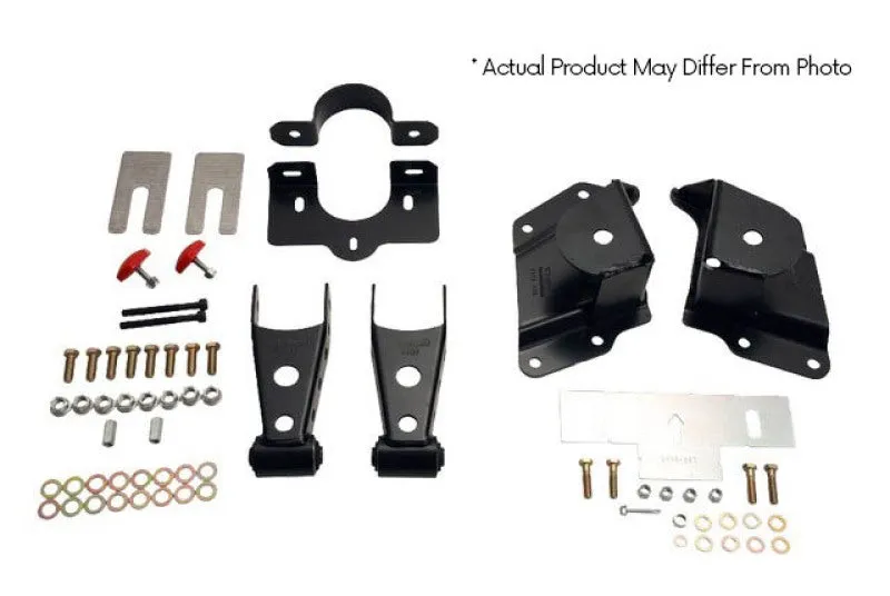 Belltech 88-98 GM C1500 Pickup 4" Shackle & Hanger Kit