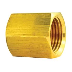 BL BLU-6B AGS Brass Brake Line Union 3/8" (5/8-18 Inverted)
