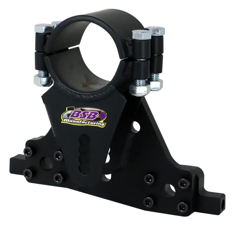BSB Sport Trailing Arm Bracket - Frame Mount - Bolt-On - Driver Side - Adjustable - Black