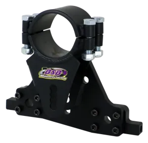 BSB Sport Trailing Arm Bracket - Frame Mount - Bolt-On - Driver Side - Adjustable - Black