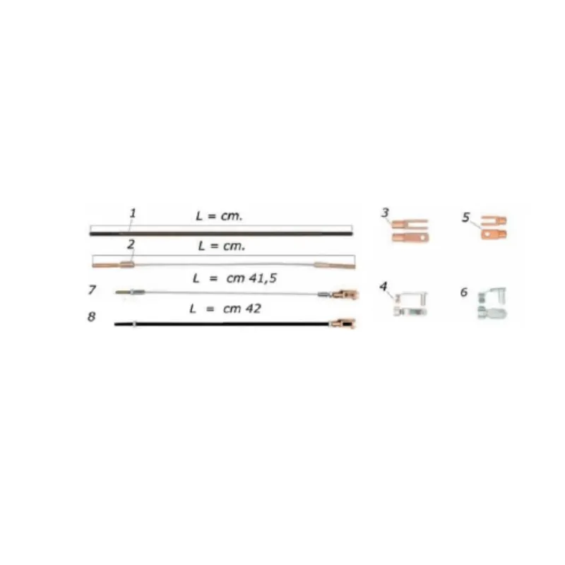 CKR Brake Rods & Components