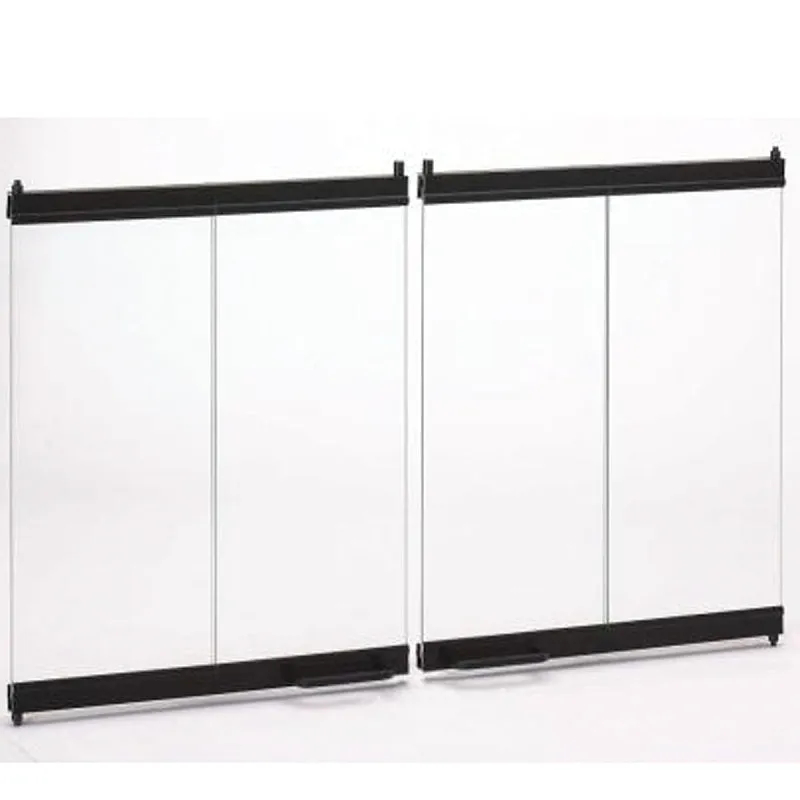 Comfort Flame BDB36 Bi-Fold Door, Aluminum/Glass :EA: QUANTITY: 1