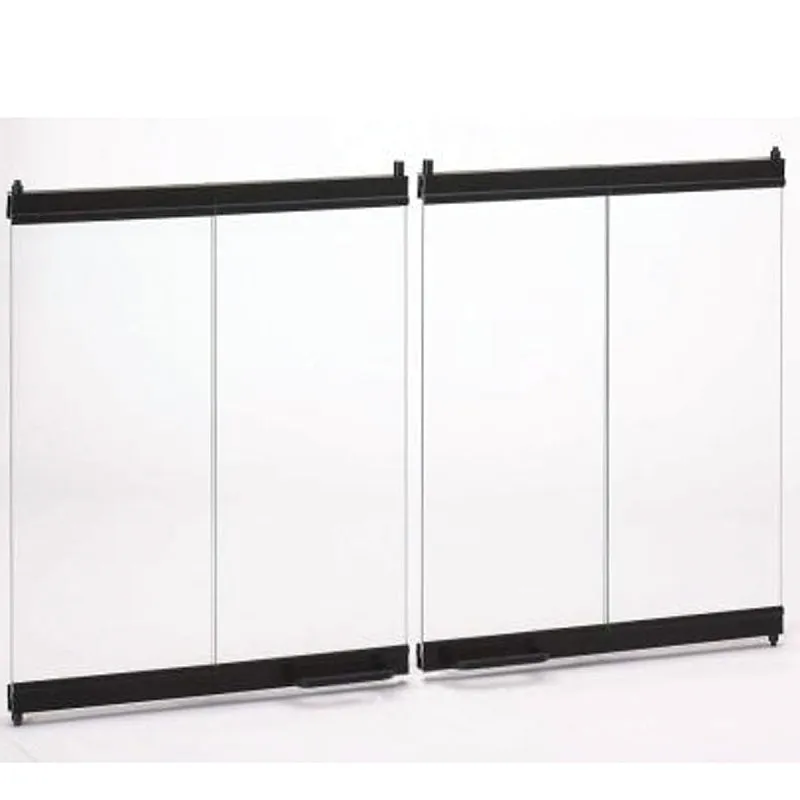 Comfort Flame BDB42 Bi-Fold Door, Aluminum/Glass :EA: QUANTITY: 1