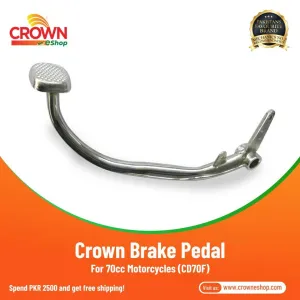 Crown Brake Pedal for 70cc Motorcycles