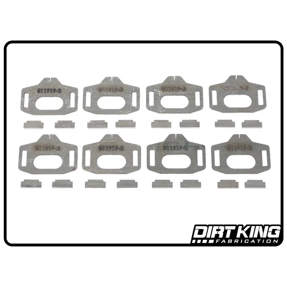 Dirt King Fabrication - Alignment Cam Gussets - Toyota Tacoma (2005-2023), 4Runner (2003-2023), FJ Cruiser (2007-2014)