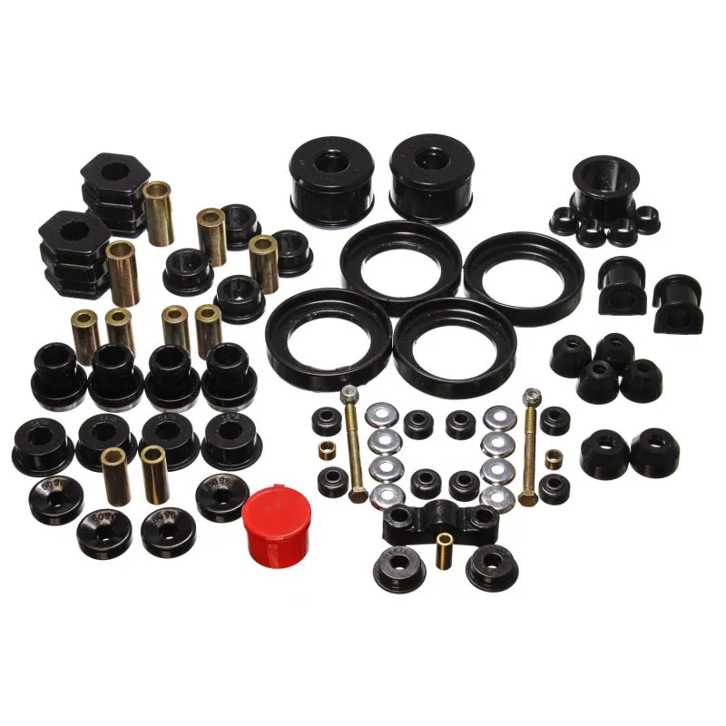 Energy Suspension Hyper-Flex Bushing Kit - Master Set - Black - Honda Civic 1996-99