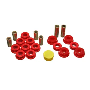 Energy Suspension Hyper-Flex Front Control Arm Bushing - Red/Cadmium - Honda Accord/Odyssey 1994-97