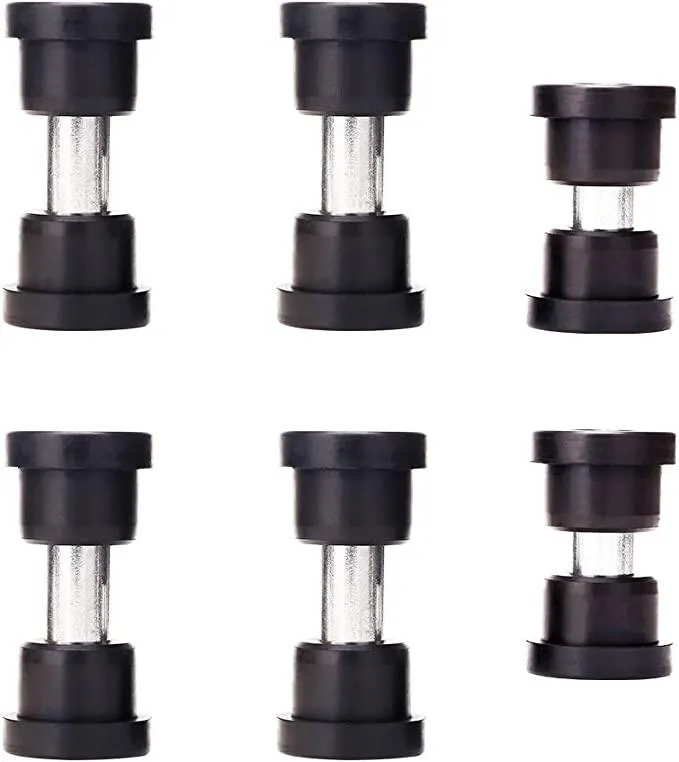 Golf Cart Rear Leaf Spring & Shackle Bushing Sleeve Kit for Club Car Precedent - 10L0L