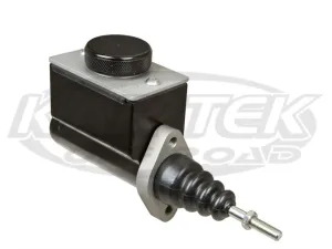 Jamar Performance Billet Aluminum Short Rectangular 1" Bore Brake Master Cylinder