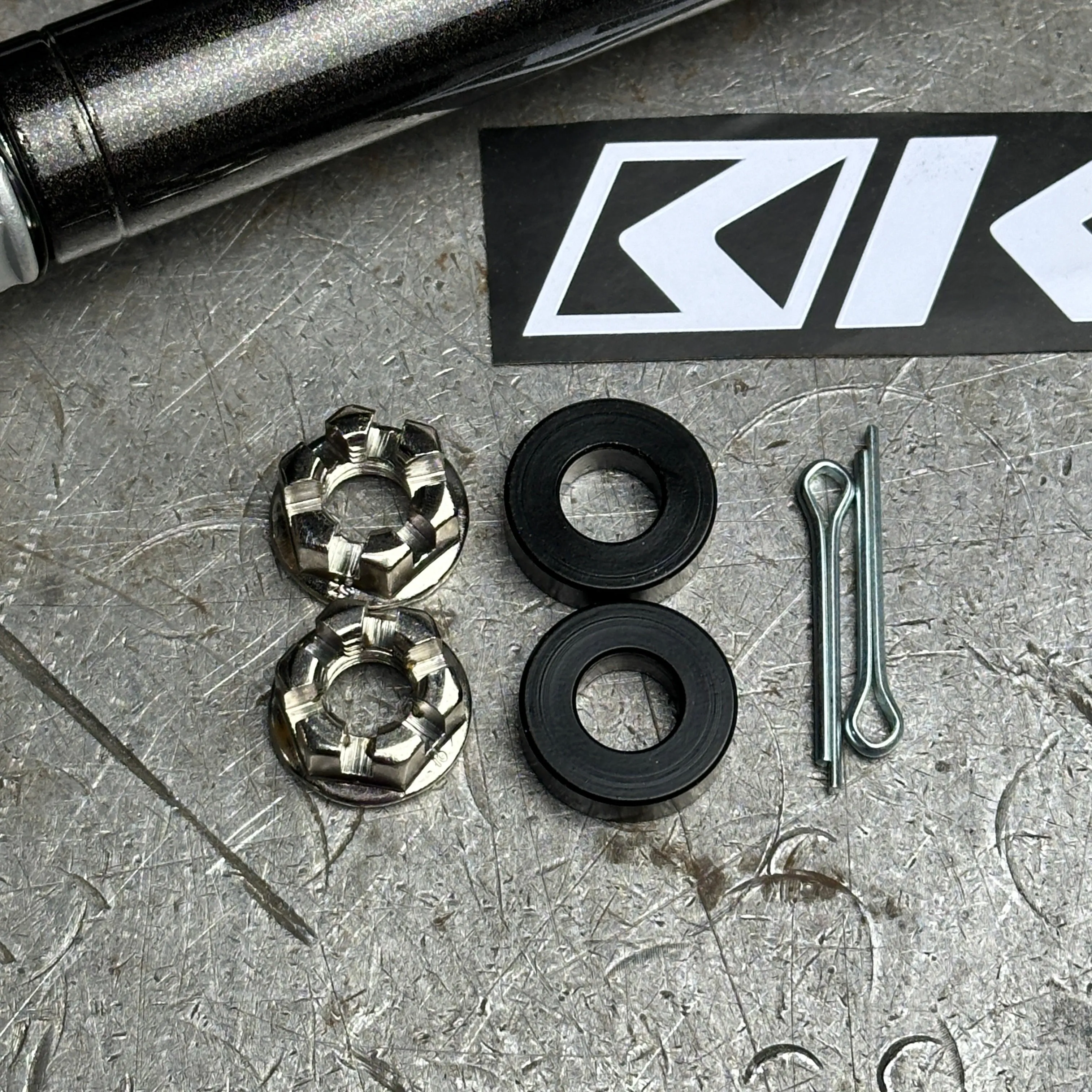 K-Tuned Rear Toe Adjuster Hardened Rubber Bushings for 2000-2009 Honda S2000