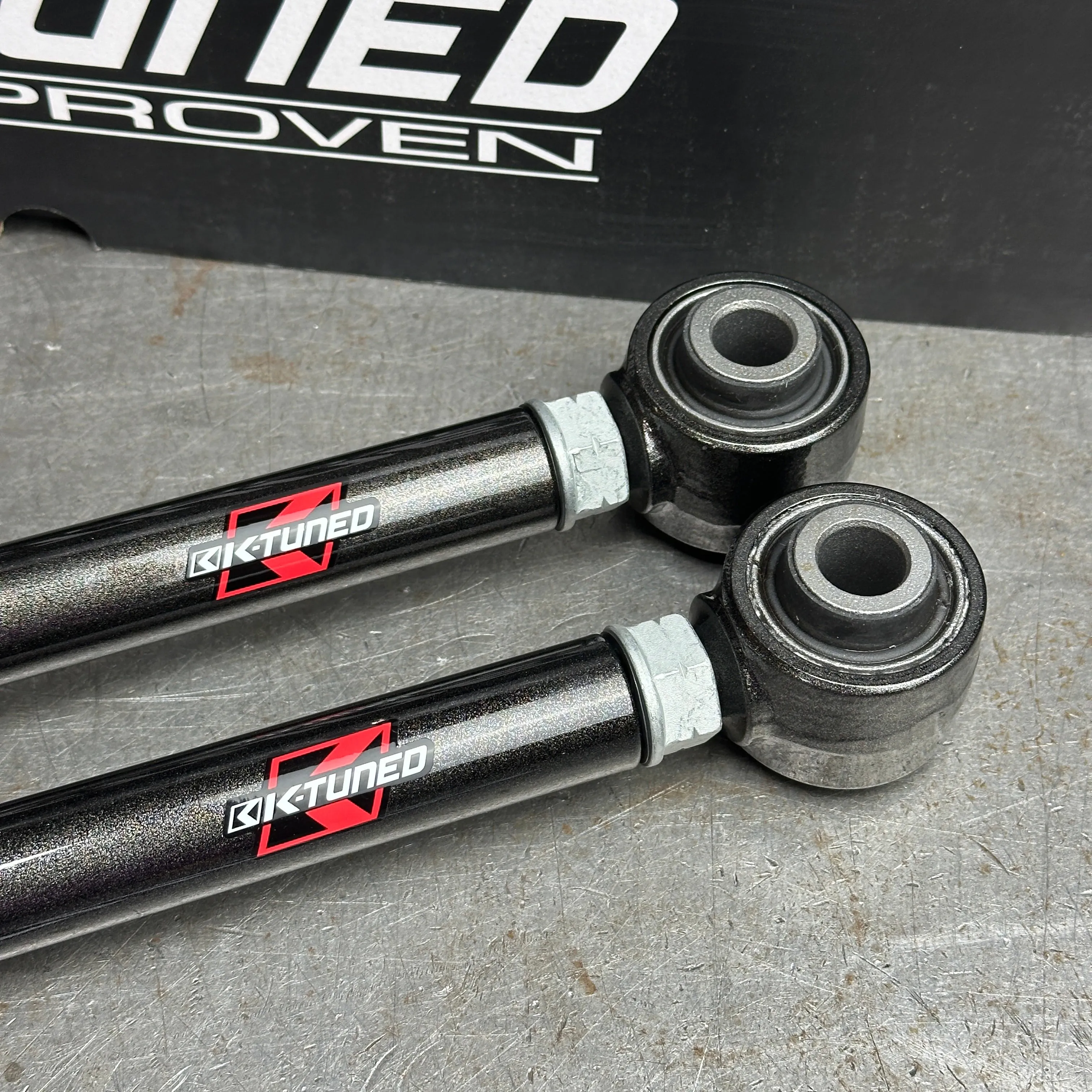K-Tuned Rear Toe Adjuster Hardened Rubber Bushings for 2000-2009 Honda S2000