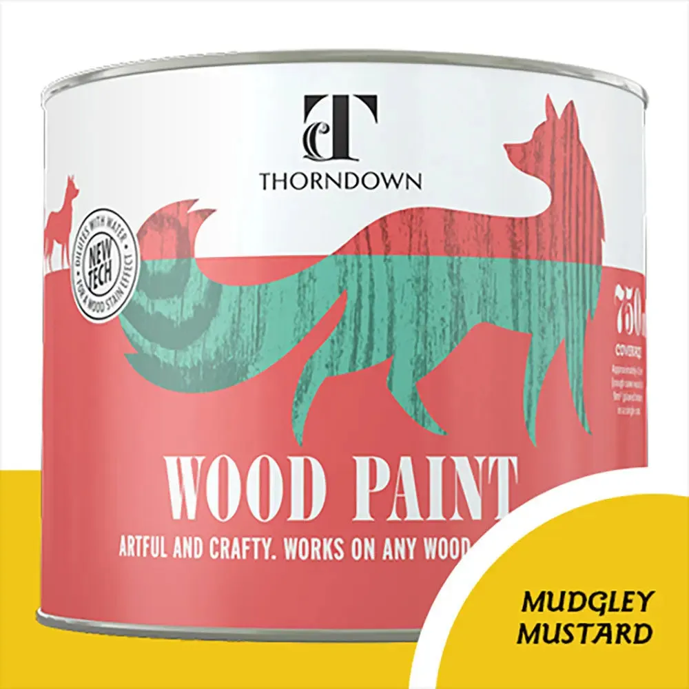 Mudgley Mustard Wood Paint