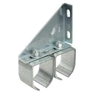 National Hardware Double Round Rail Galvanized