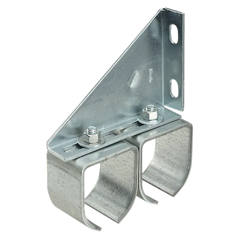 National Hardware Double Round Rail Galvanized