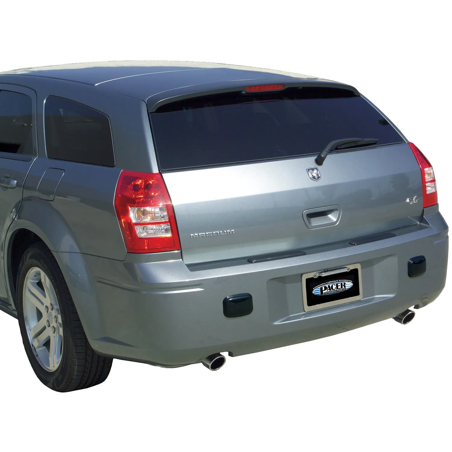 Pacer Performance Protector Pads Body Guard Bumper Rear Stick-On - 5 x 3-3/4 x 5/8"