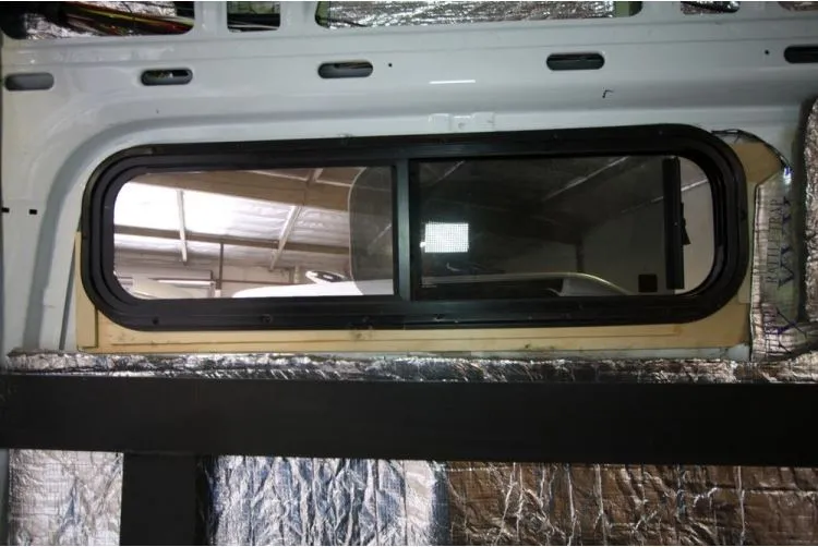 Panel Bed Window 10x36 -  Driver Side