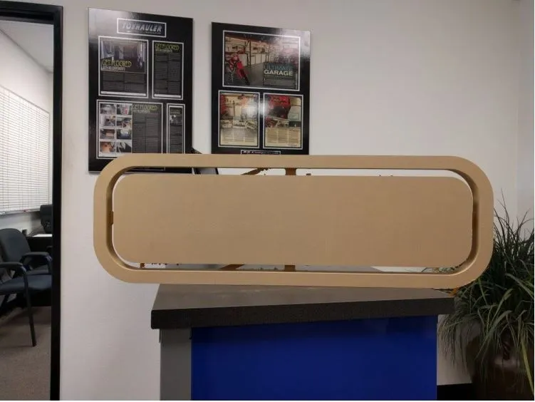 Panel Bed Window 10x36 -  Driver Side