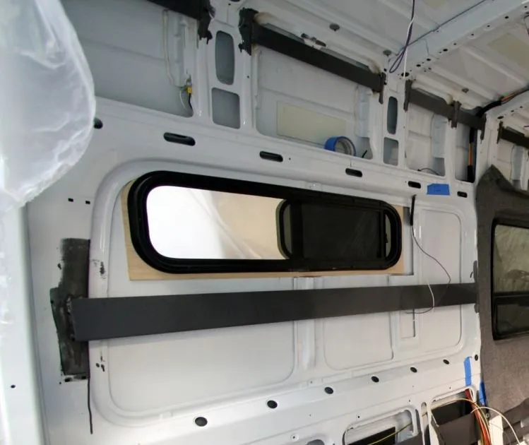 Panel Bed Window 10x36 -  Driver Side