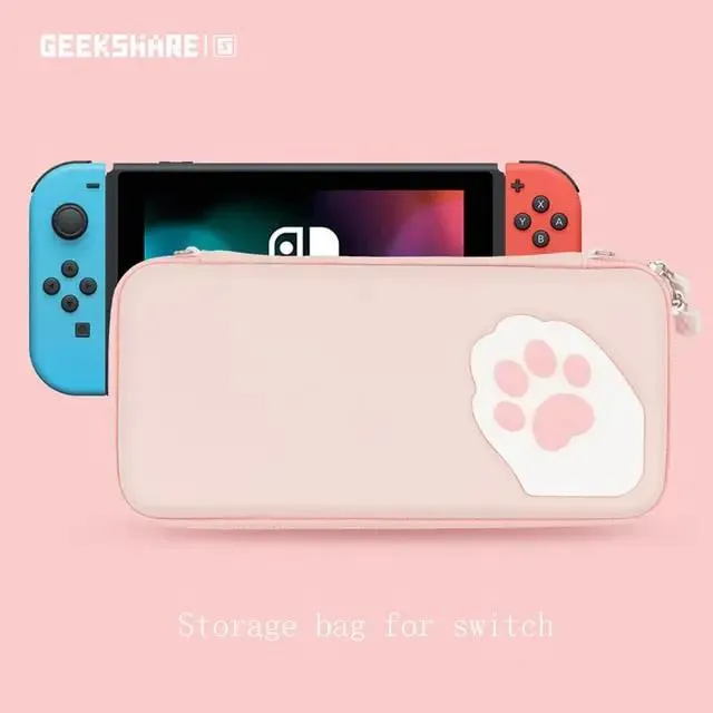 Pastel Series Cat Paw Carrying Case - Nintendo Switch/Switch OLED