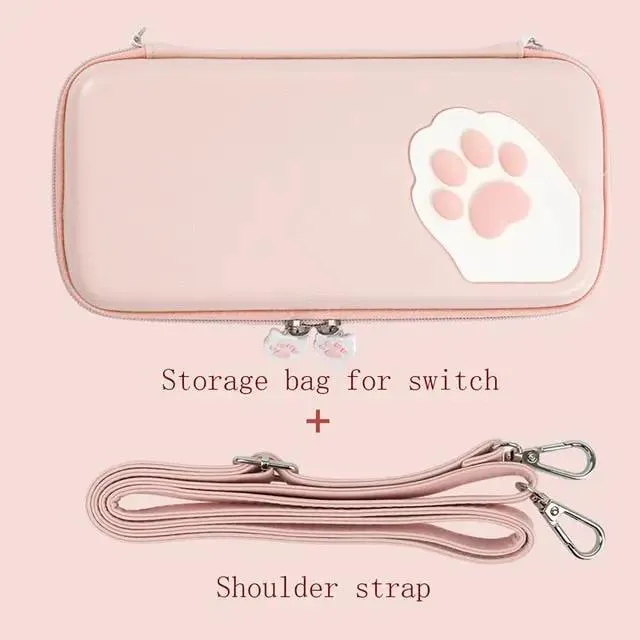 Pastel Series Cat Paw Carrying Case - Nintendo Switch/Switch OLED