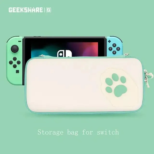 Pastel Series Cat Paw Carrying Case - Nintendo Switch/Switch OLED