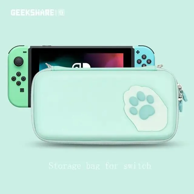 Pastel Series Cat Paw Carrying Case - Nintendo Switch/Switch OLED