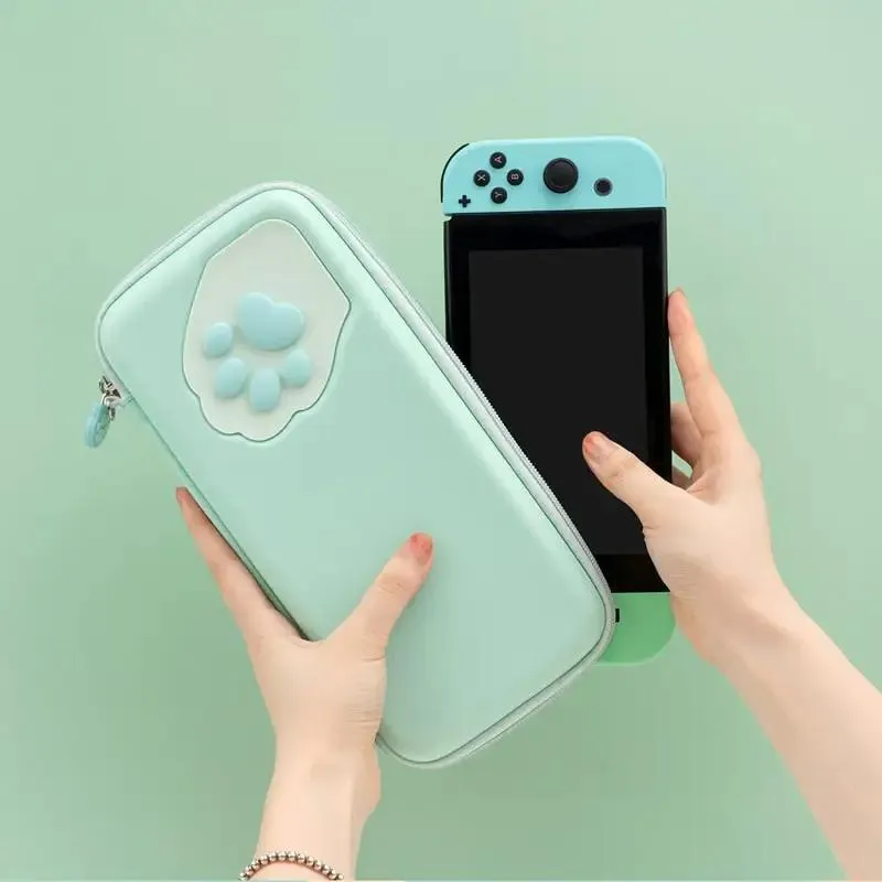 Pastel Series Cat Paw Carrying Case - Nintendo Switch/Switch OLED