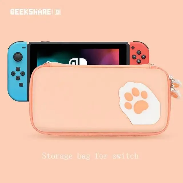 Pastel Series Cat Paw Carrying Case - Nintendo Switch/Switch OLED