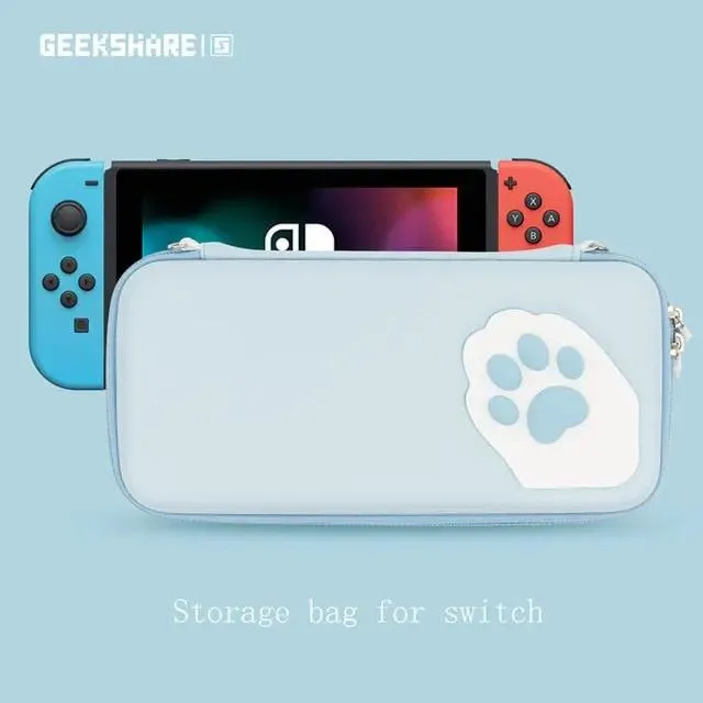 Pastel Series Cat Paw Carrying Case - Nintendo Switch/Switch OLED