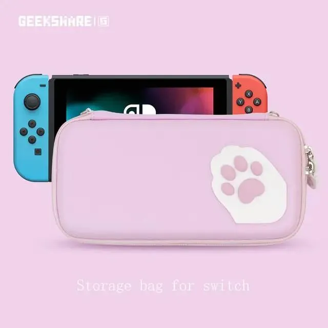 Pastel Series Cat Paw Carrying Case - Nintendo Switch/Switch OLED