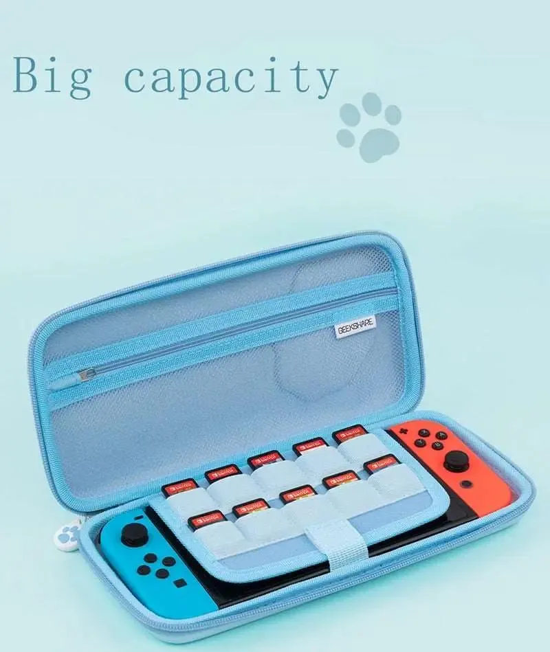 Pastel Series Cat Paw Carrying Case - Nintendo Switch/Switch OLED