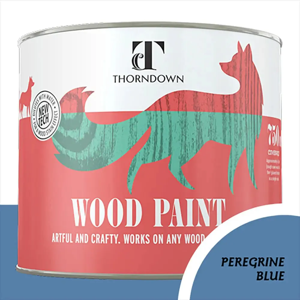 Peregrine Blue Wood Paint
