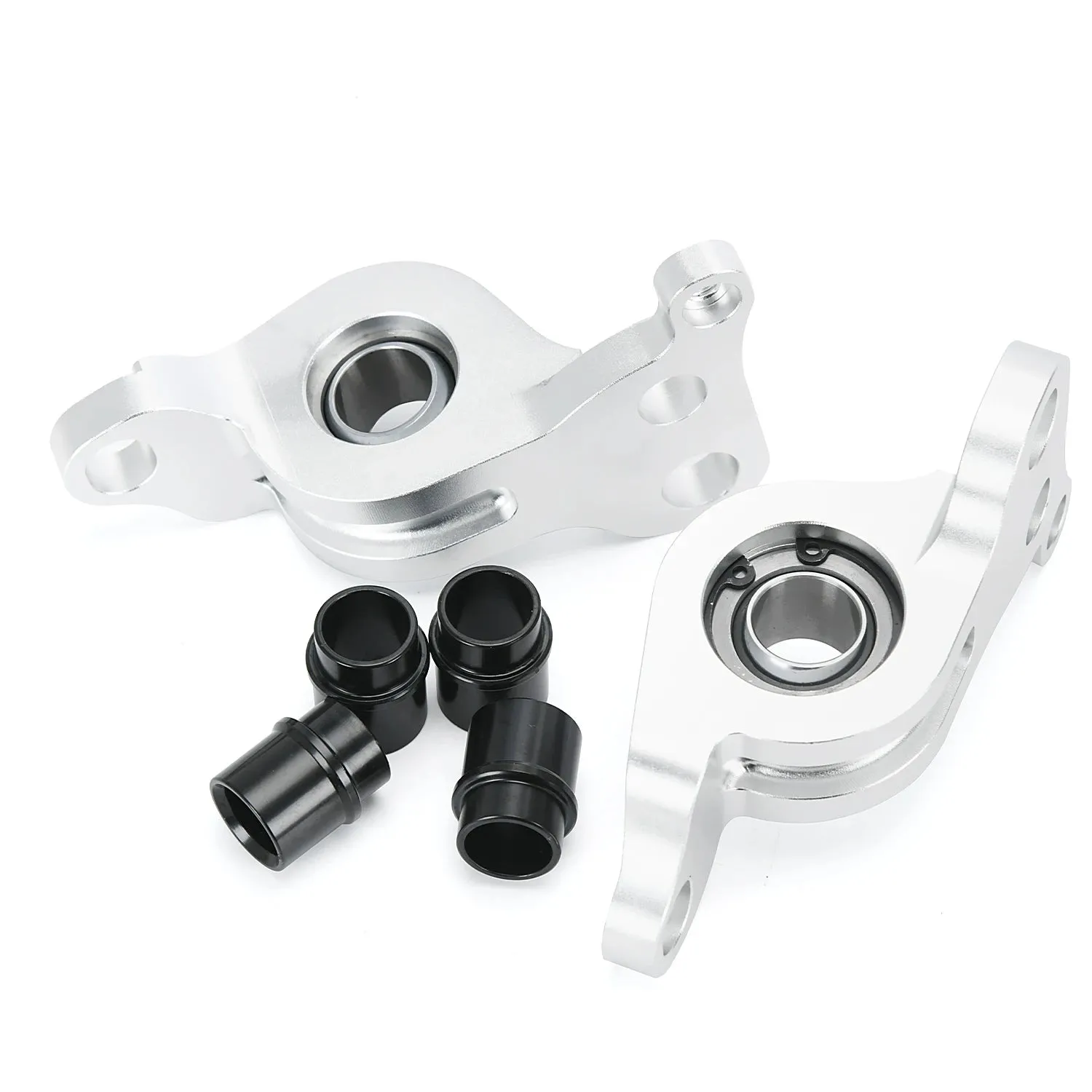 Precision Works Spherical Compliance Bracket '92-'95 Civic '94-'01 Integra - Silver