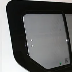Renault Trafic Smoked Side Window Sliding Glass