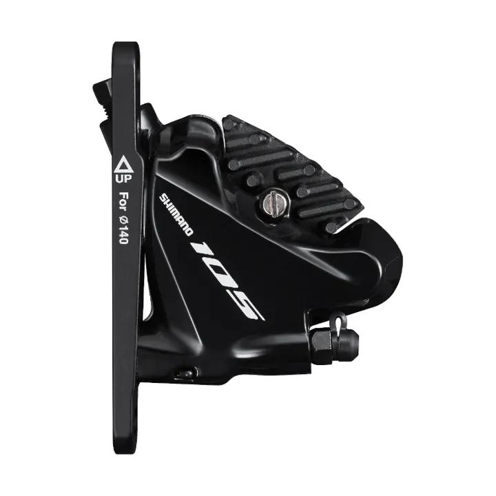 Shimano 105 ST-R7020 Hydraulic Brake Shifters with Brake Calipers BR-R7070 and Connecting Hose (Black)