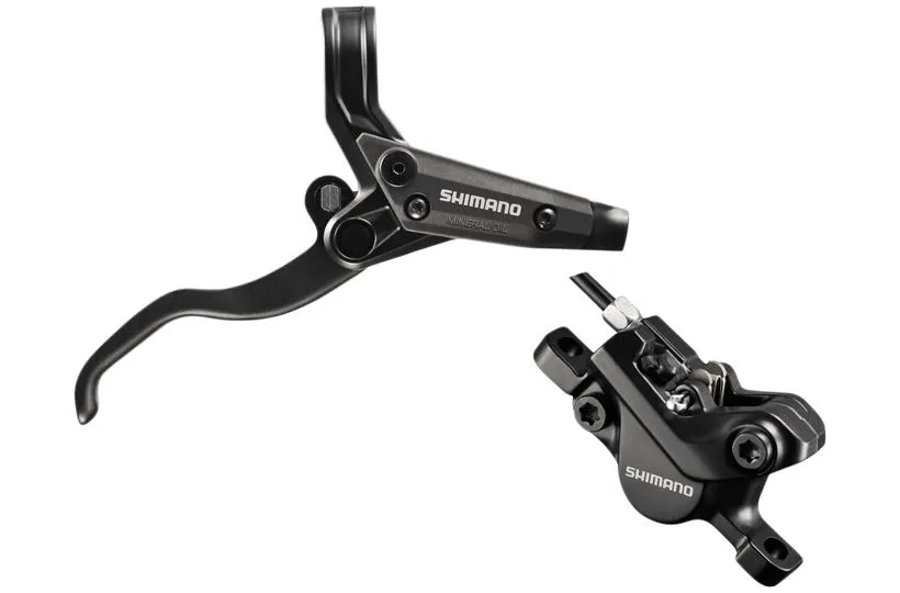 SHIMANO HYDRAULIC DISC BRAKE SET BL-M445   BR-M446   BRAKE HOSE FRONT-REAR BLACK