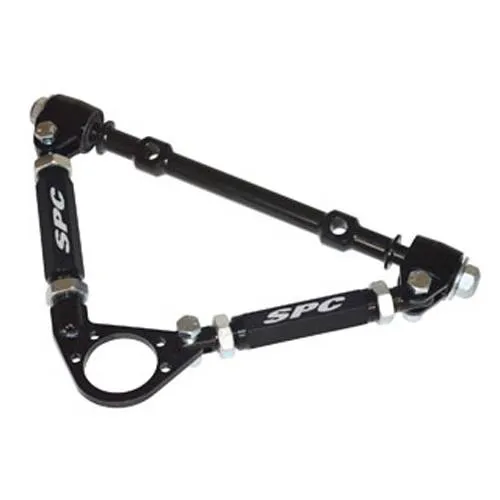 SPC Performance Control Arm - Right Side - Upper - Adjustable - 7-1/2 to 9-1/2" Long - Bolt-In Ball Joint - 6-1/2" Steel Cross Shaft - Steel - Chevy Corvette 1984-87