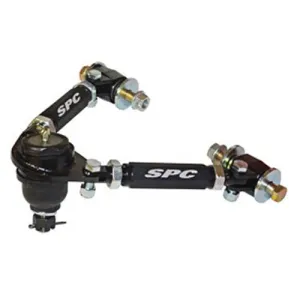 SPC Performance Control Arm - Right Side - Upper - Adjustable - Screw-In Ball Joint - Steel - Black Paint - Mopar A-Body 1972-76