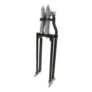 Springer Front End  6" Over Black fits Harley Davidson