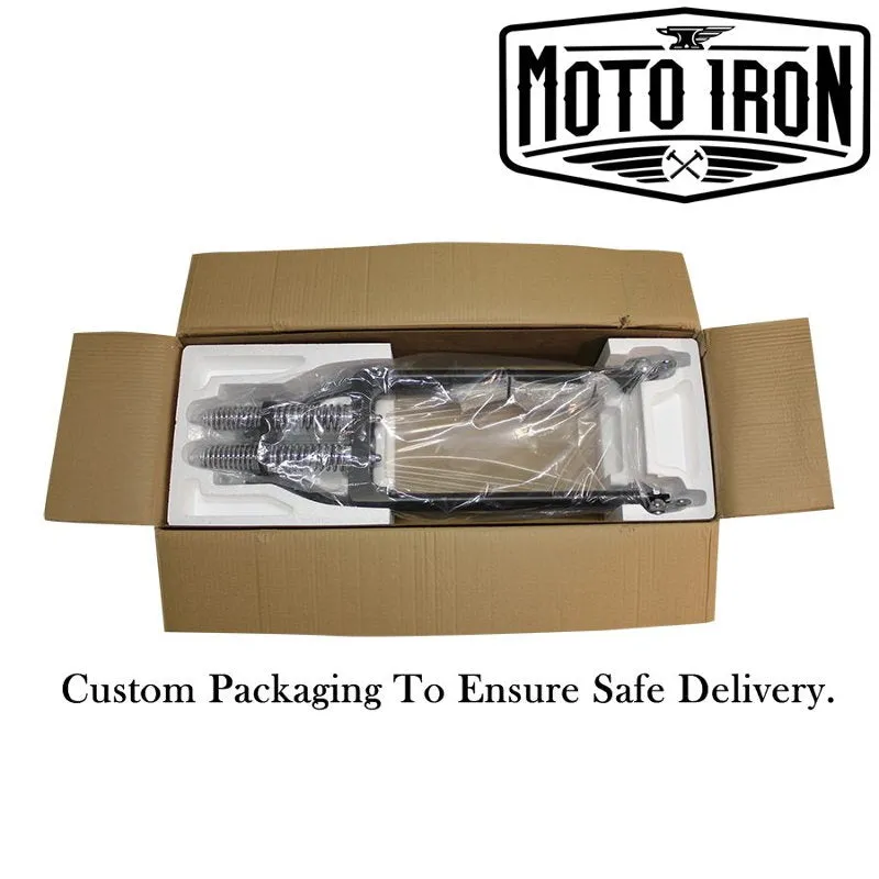 Springer Front End  6" Over Black fits Harley Davidson